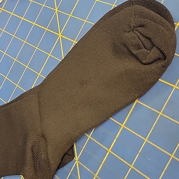 Compression Black Socks 13 Top to ankle 9" Foot Length NEW - Picture 3 of 3